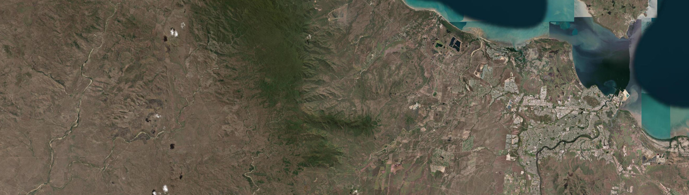 Aerial view of Lynam, QLD
