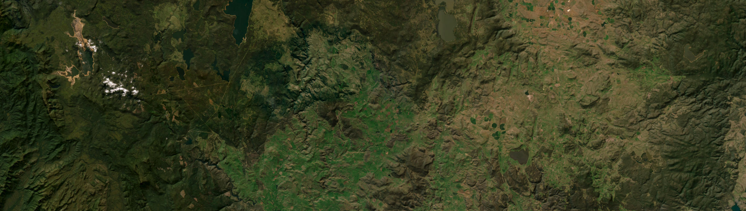 Aerial view of Bothwell, TAS