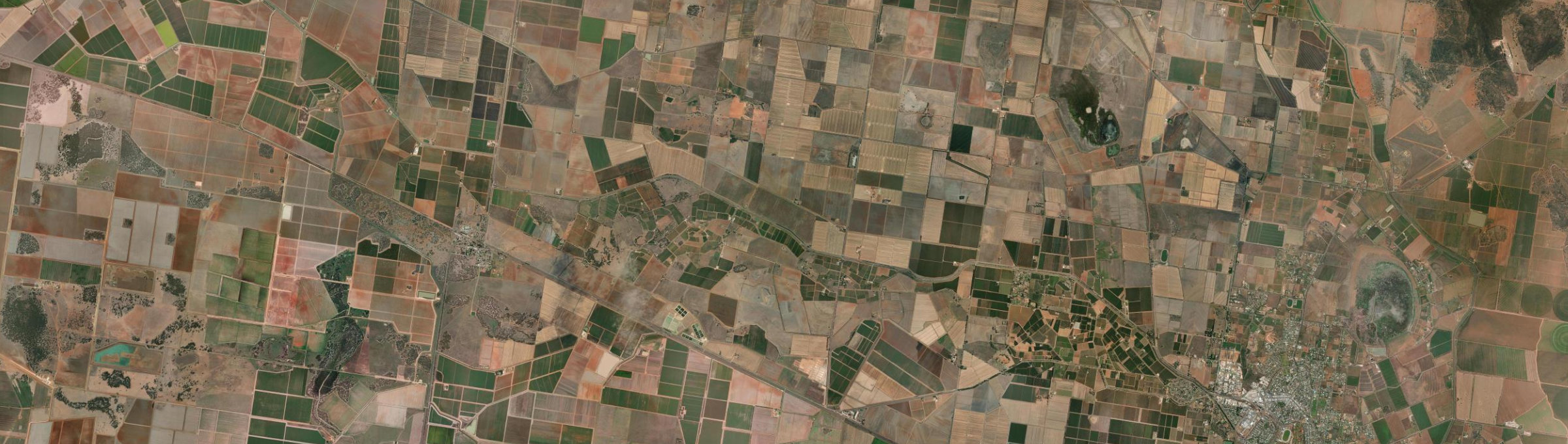 Aerial view of Stanbridge, NSW