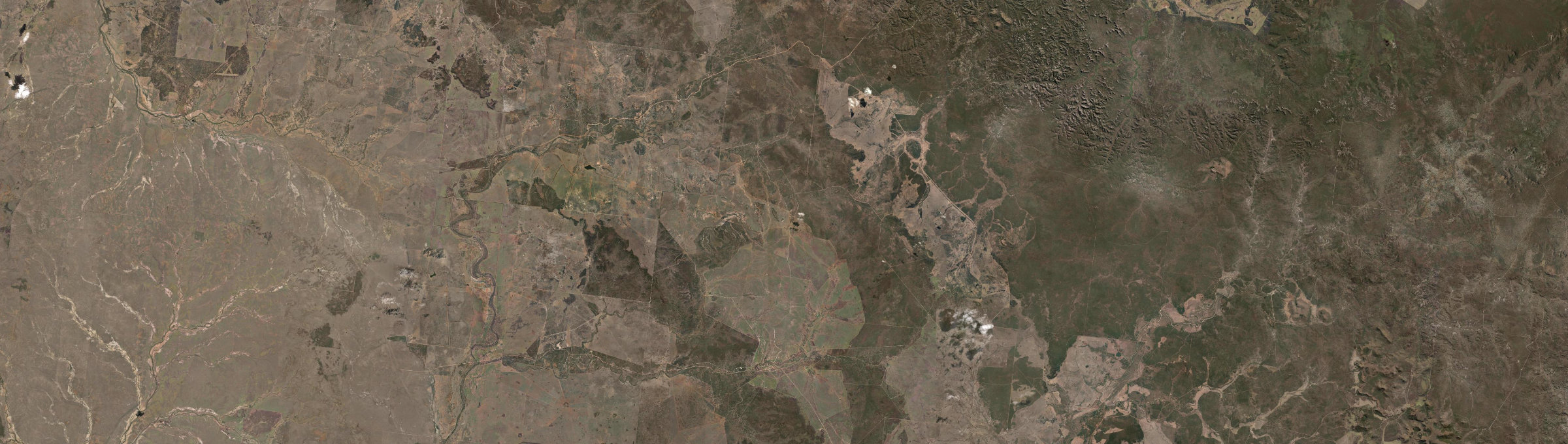 Aerial view of Caldervale, QLD