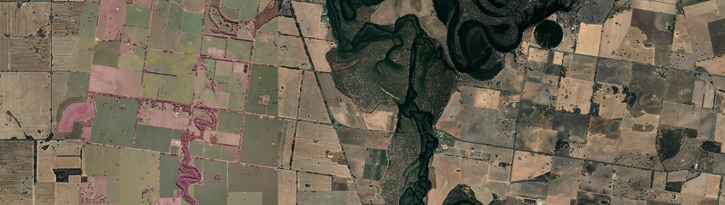 Aerial view of Esmond, VIC