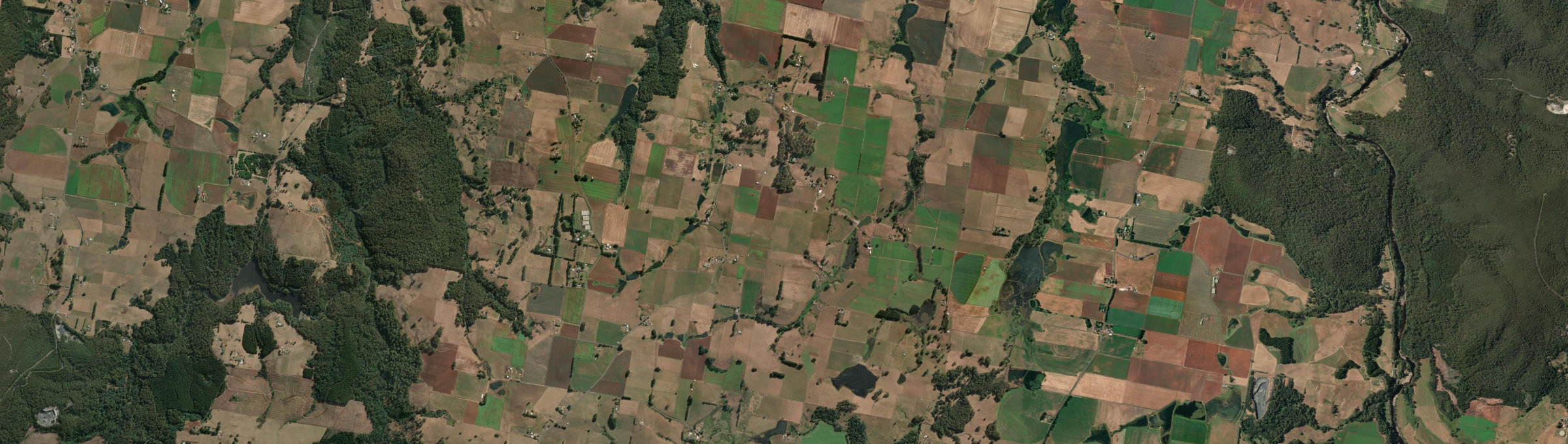 Aerial view of Spalford, TAS