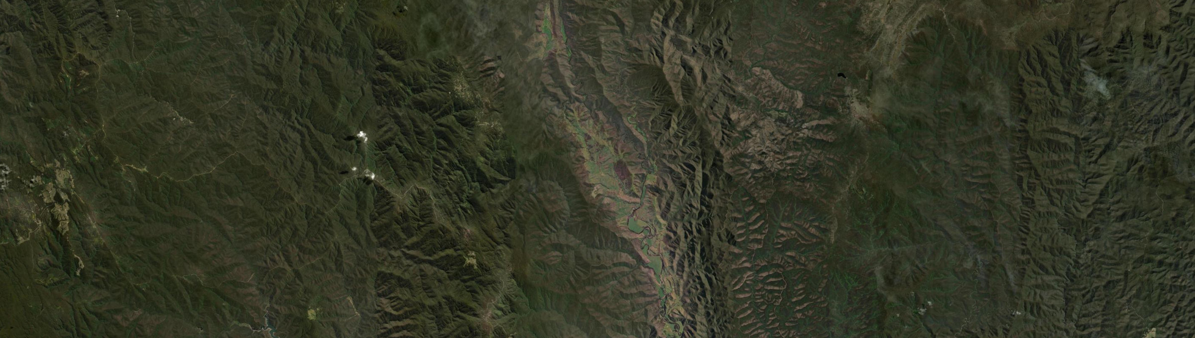 Aerial view of Licola, VIC