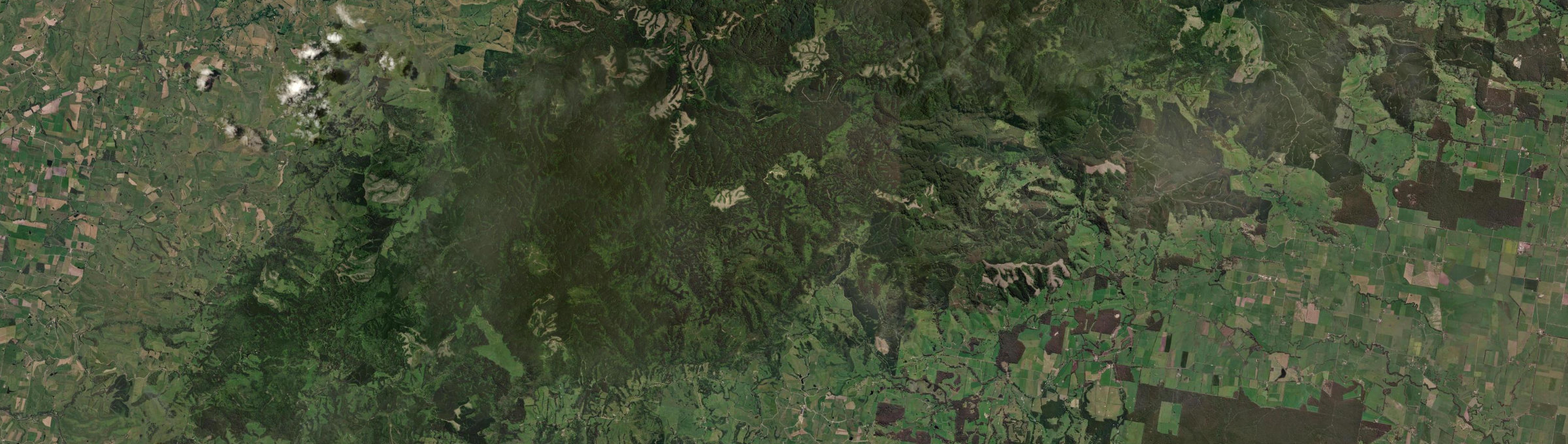 Aerial view of Wonyip, VIC