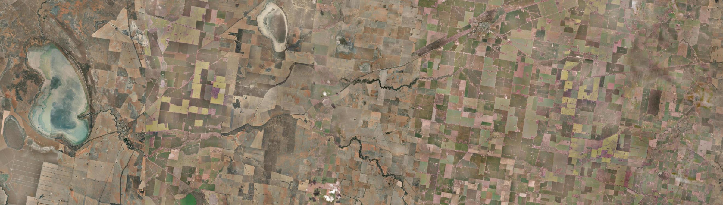 Aerial view of Brookong, NSW