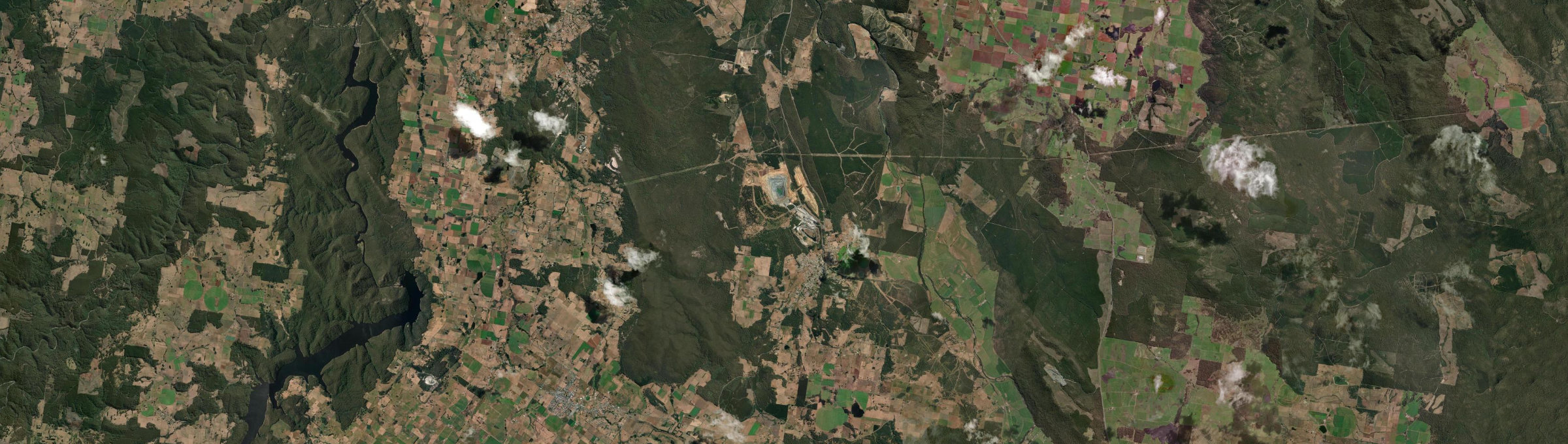 Aerial view of Railton, TAS
