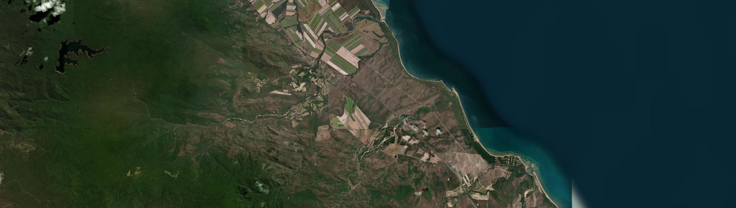 Aerial view of Mutarnee, QLD