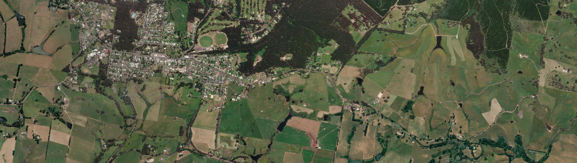Aerial view of Baromi, VIC