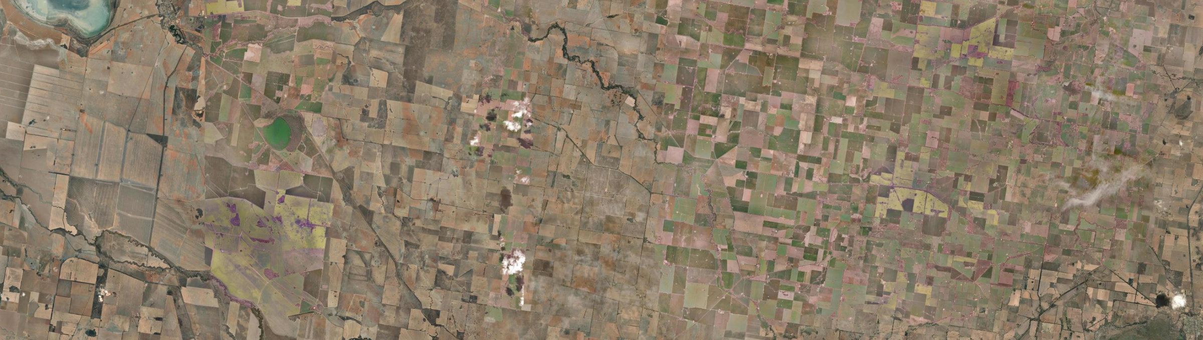 Aerial view of Urangeline, NSW