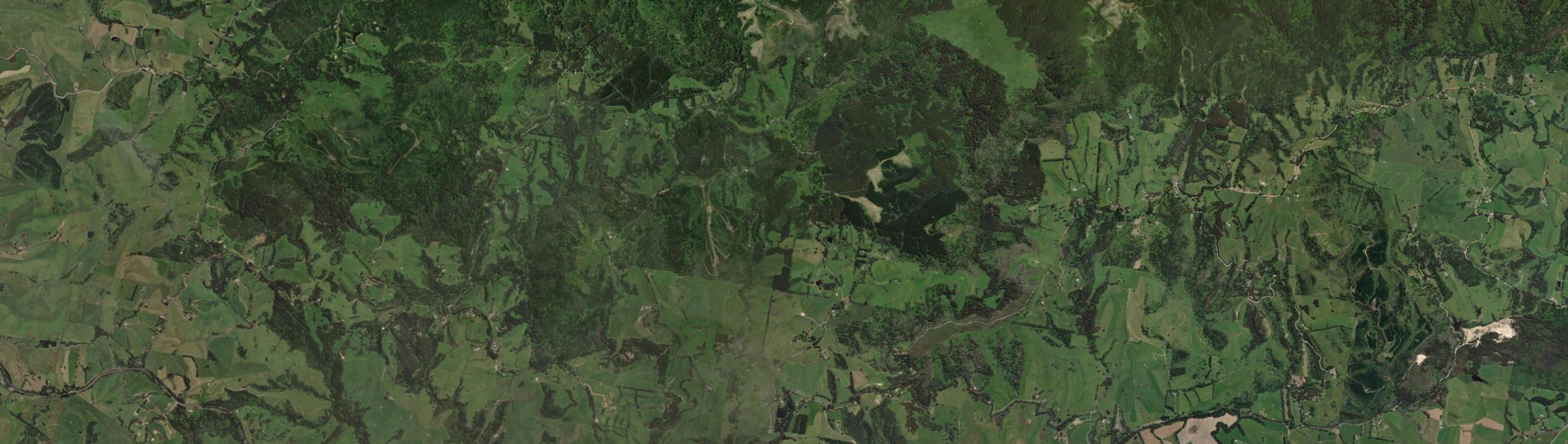 Aerial view of Wonga, VIC