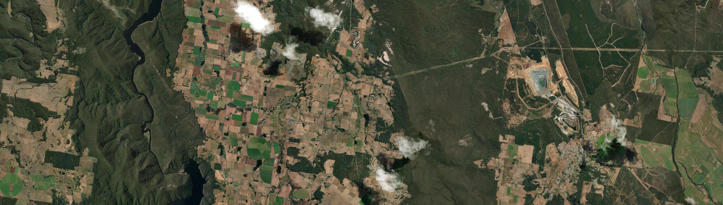 Aerial view of Nook, TAS