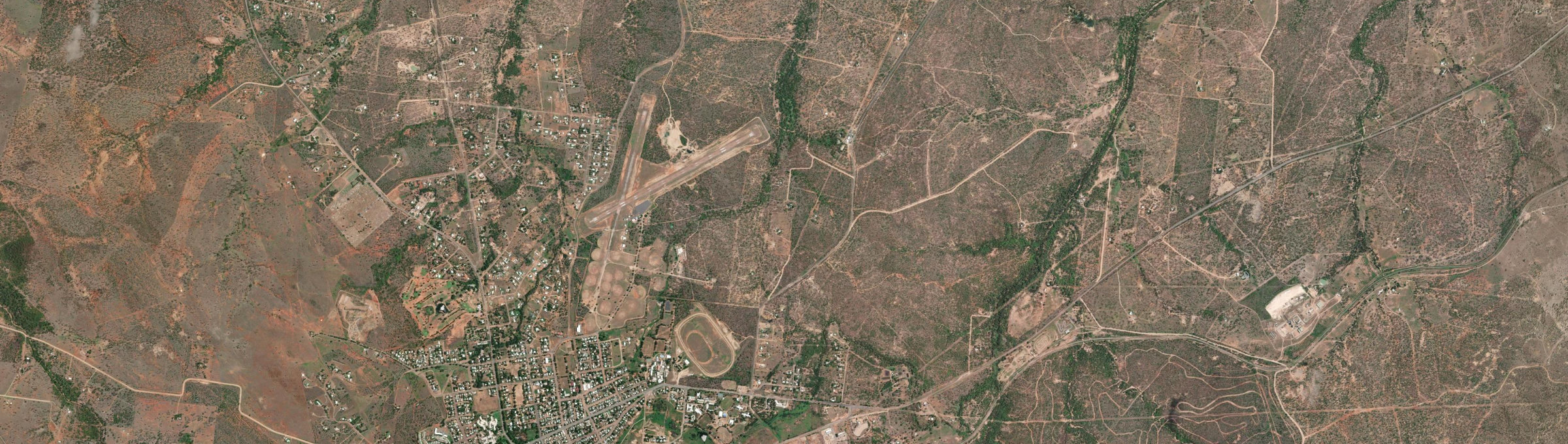 Aerial view of Columbia, QLD
