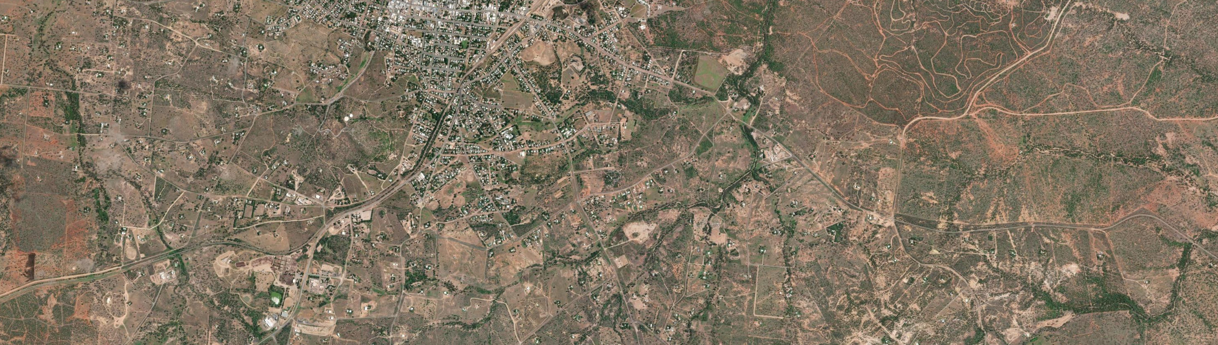 Aerial view of Millchester, QLD