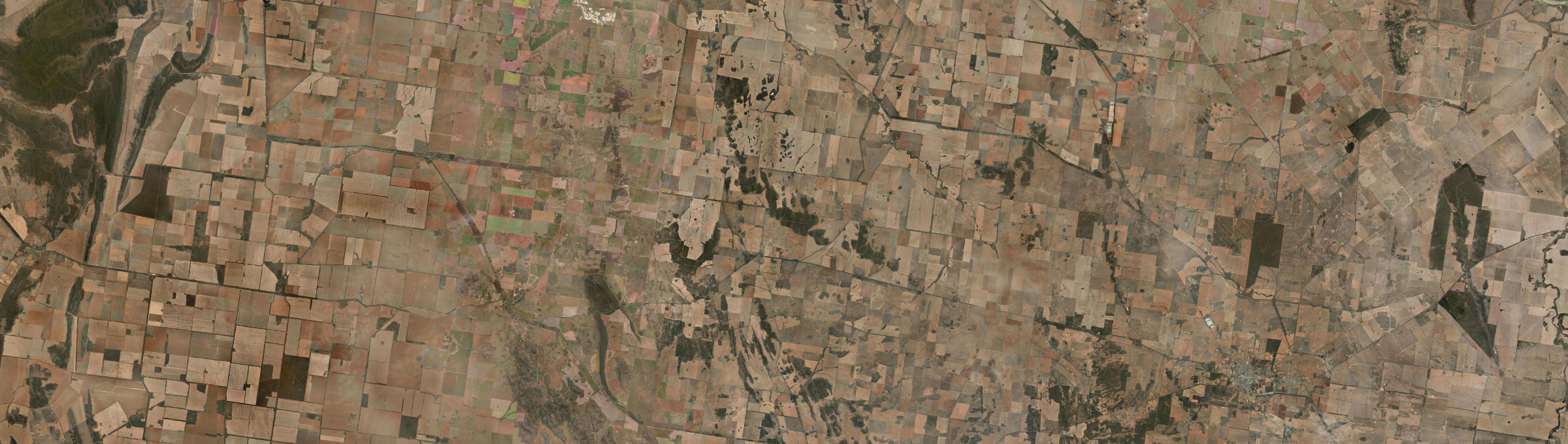 Aerial view of North Yalgogrin, NSW
