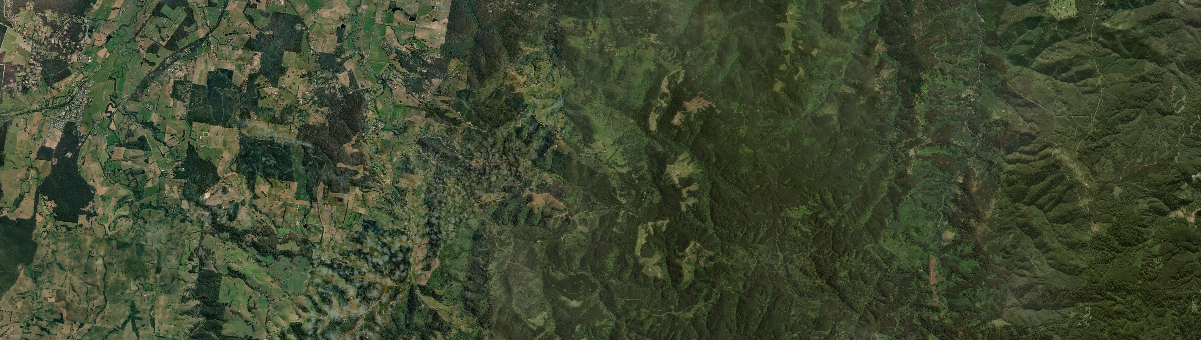 Aerial view of Jumbuk, VIC