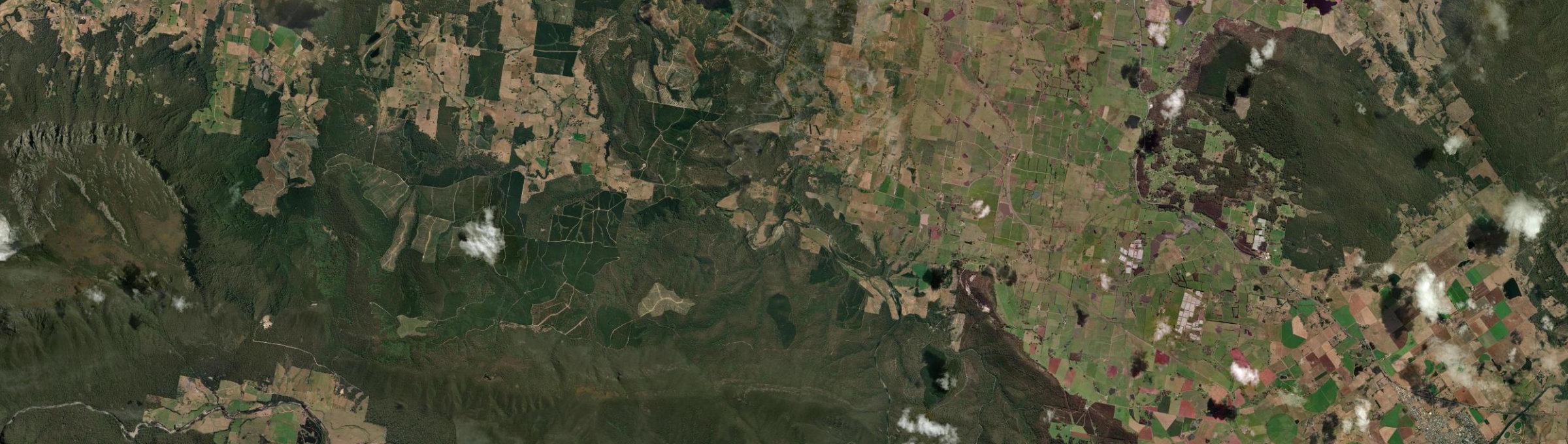 Aerial view of Weegena, TAS