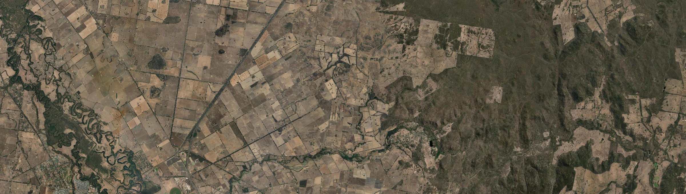 Aerial view of Byawatha, VIC