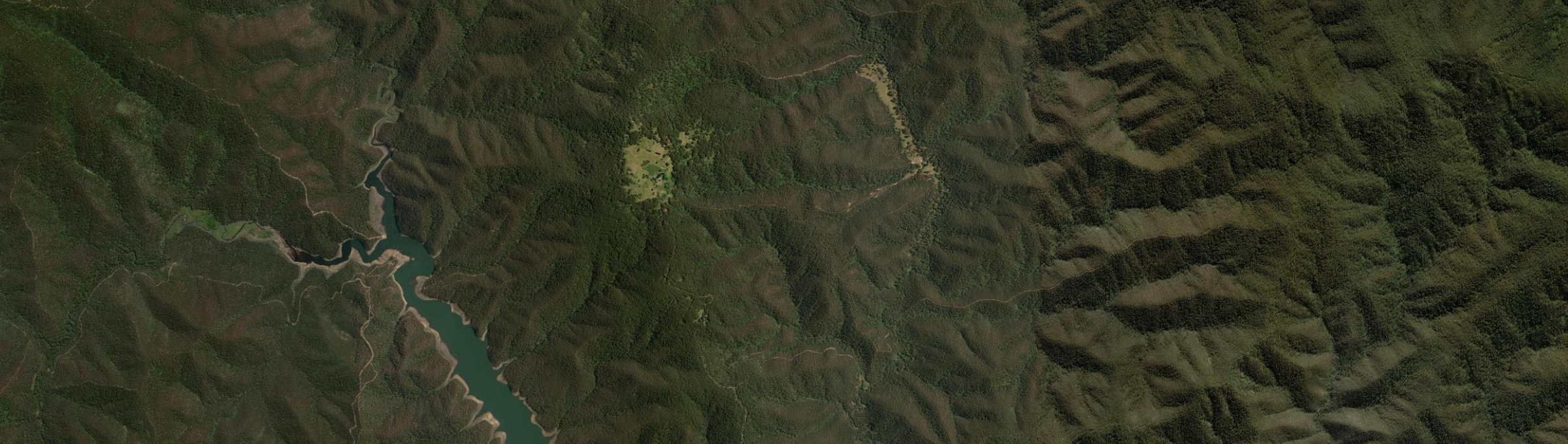 Aerial view of Aberfeldy, VIC
