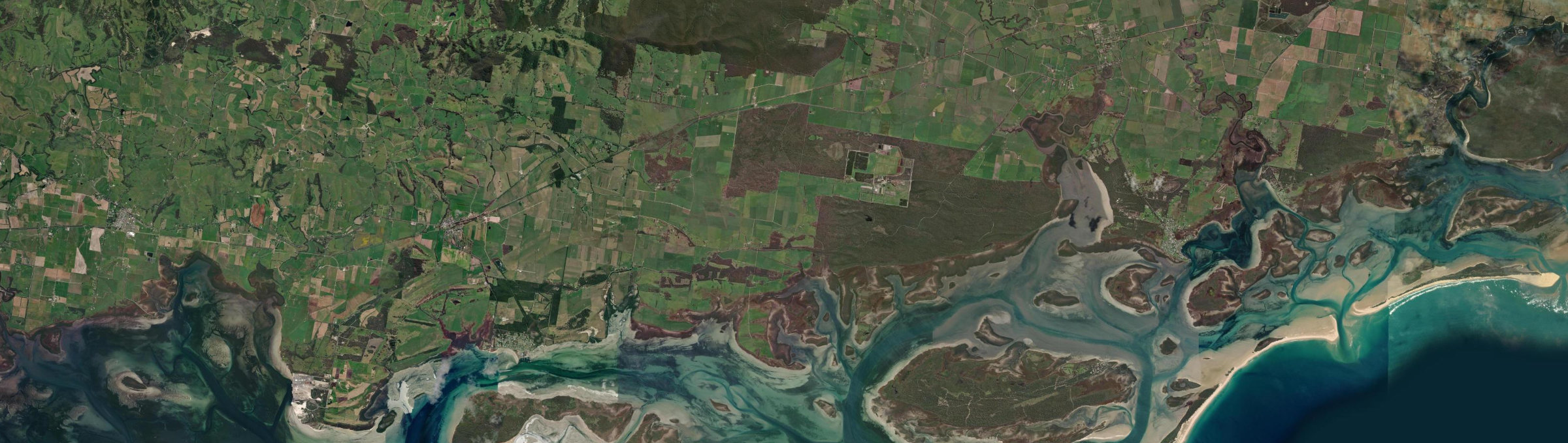 Aerial view of Hedley, VIC
