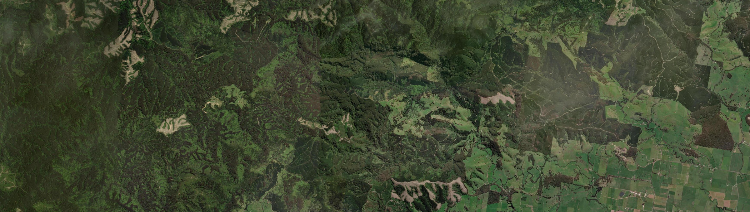Aerial view of Hiawatha, VIC