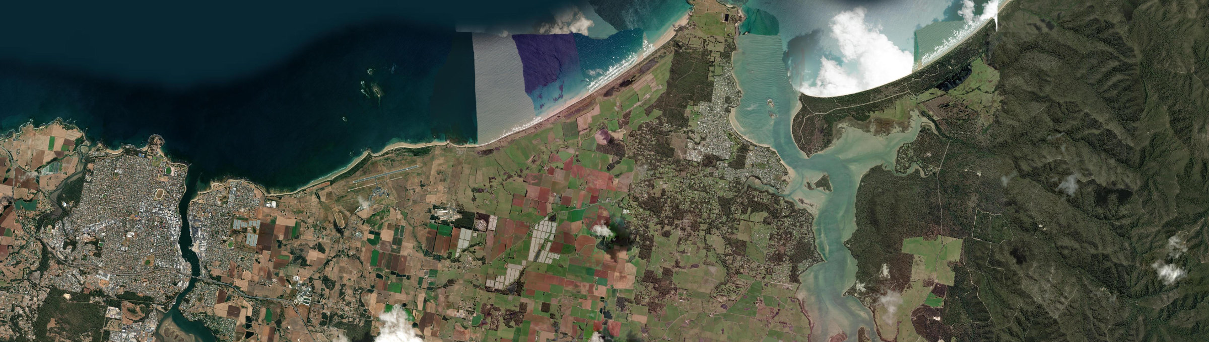 Aerial view of Northdown, TAS