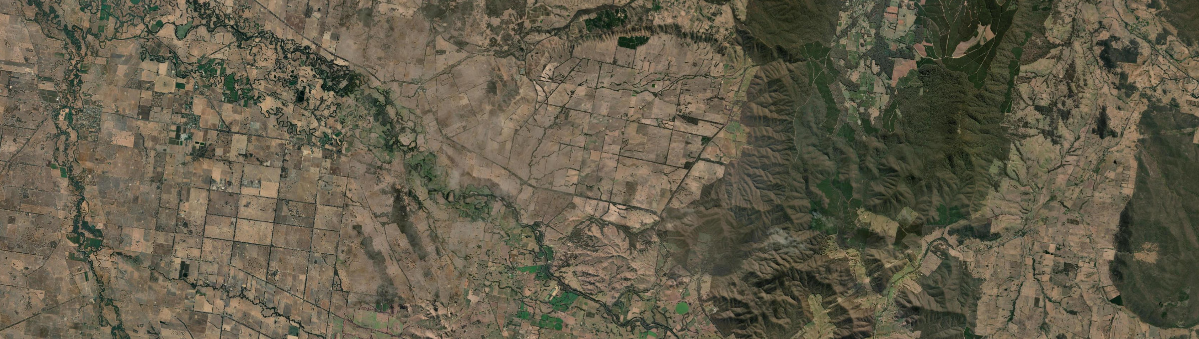 Aerial view of Bowmans Forest, VIC