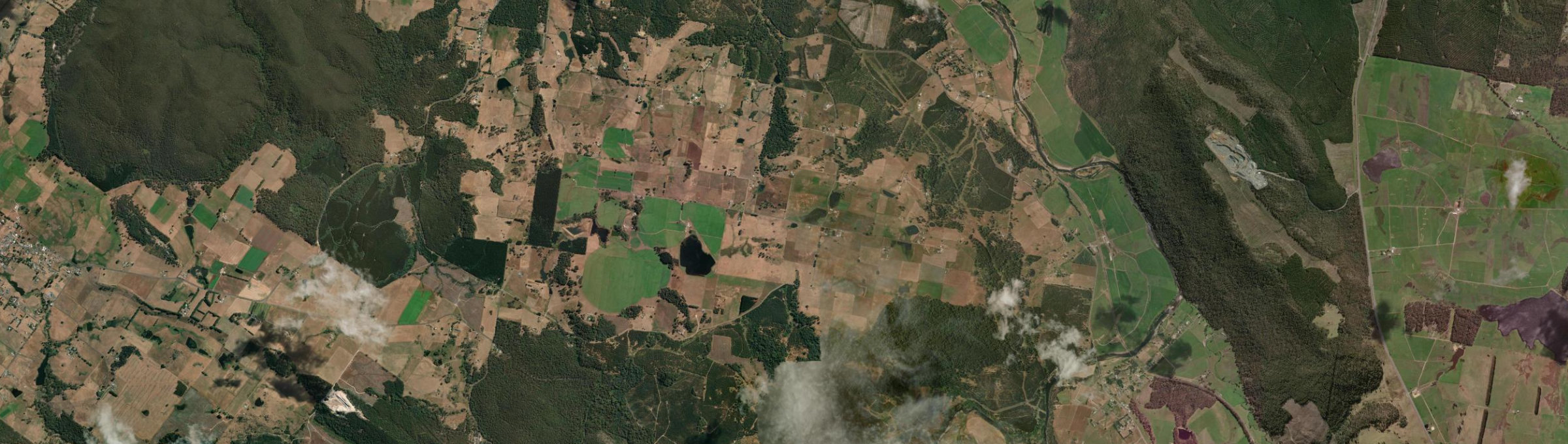 Aerial view of Sunnyside (Tas.), TAS
