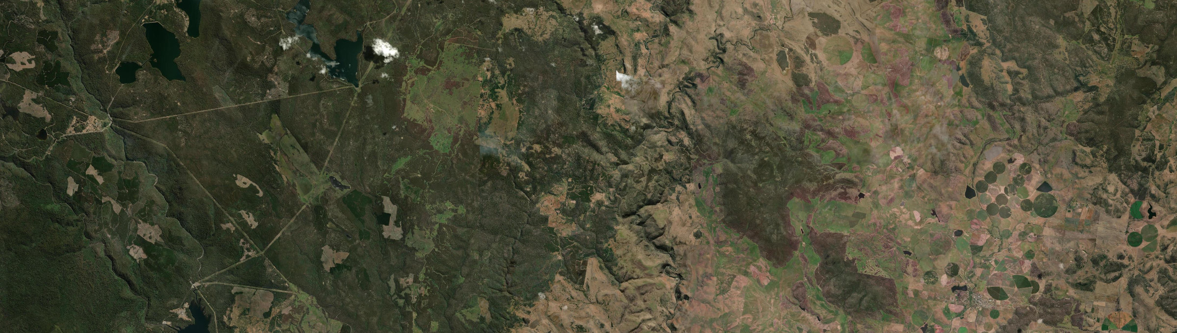 Aerial view of Osterley (Tas.), TAS