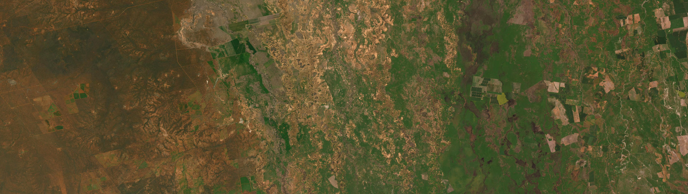 Aerial view of The Marra, NSW