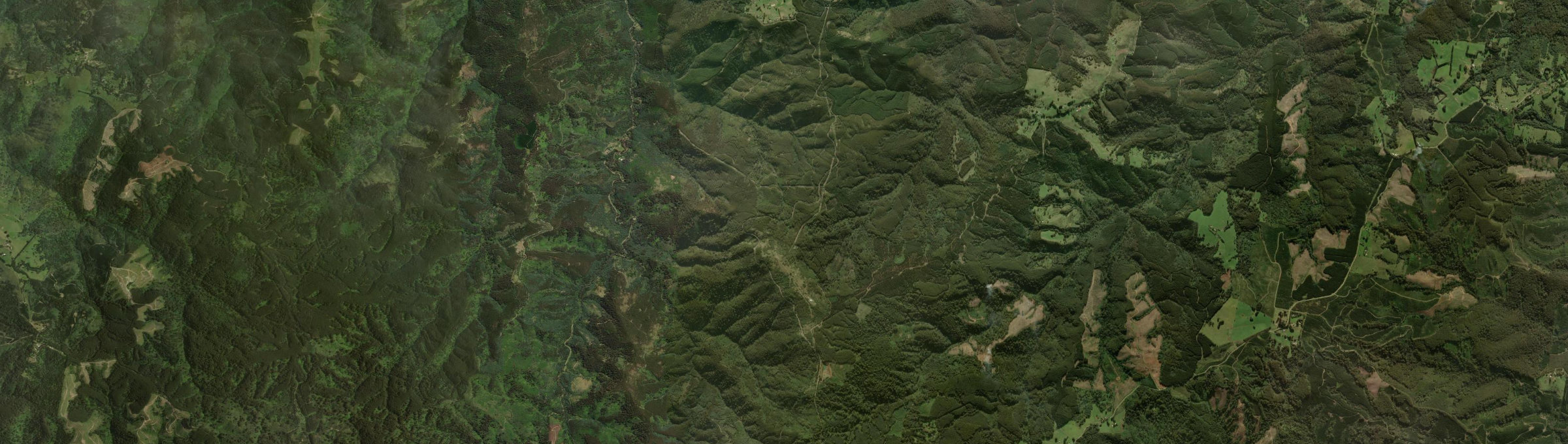 Aerial view of Mount Tassie, VIC