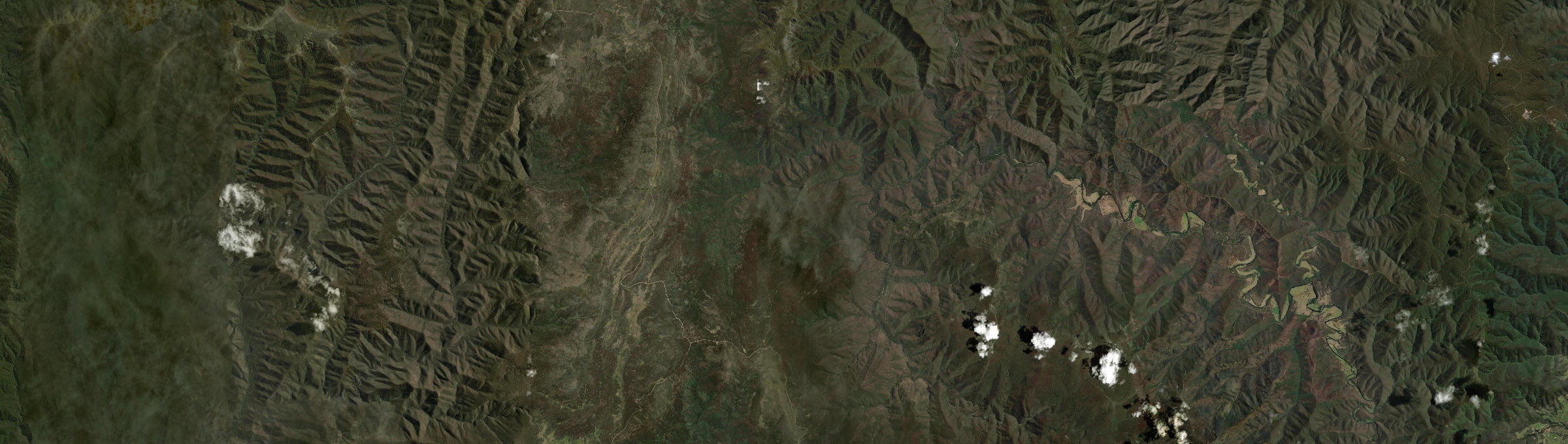 Aerial view of Arbuckle, VIC
