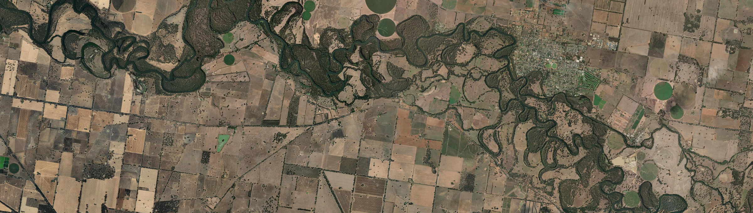 Aerial view of Gooramadda, VIC