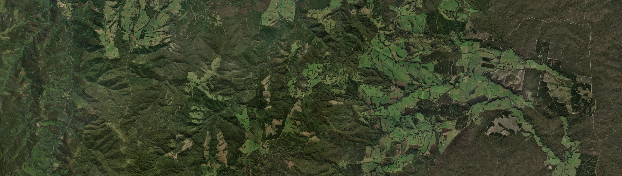 Aerial view of Carrajung, VIC