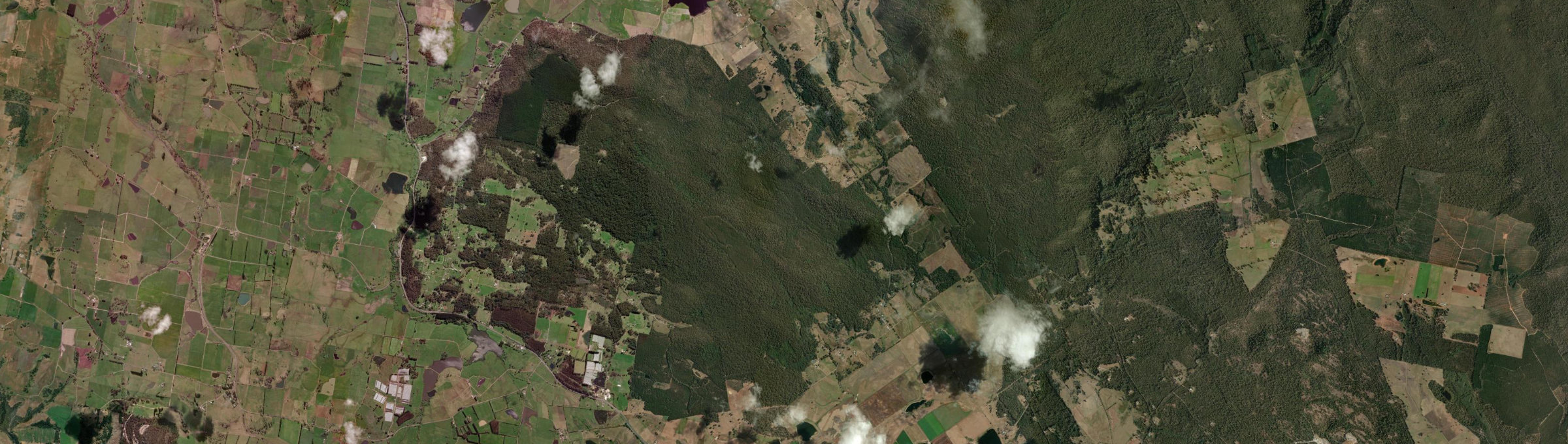 Aerial view of Weetah, TAS