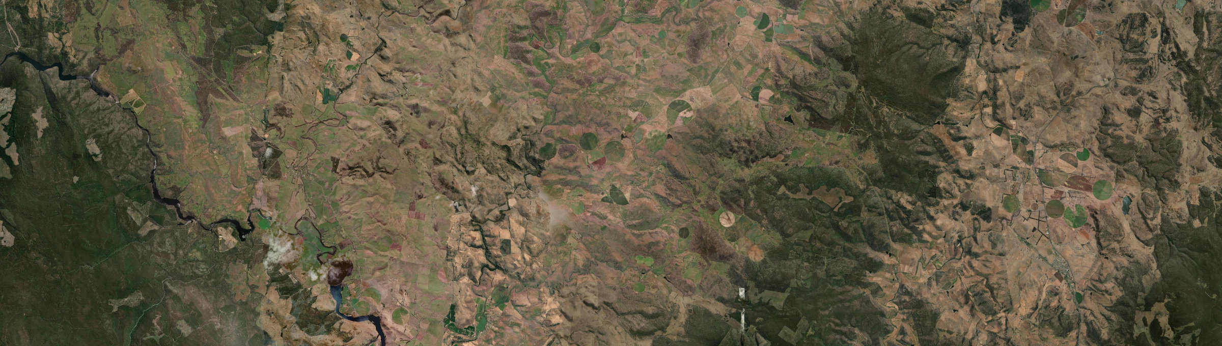 Aerial view of Hollow Tree, TAS