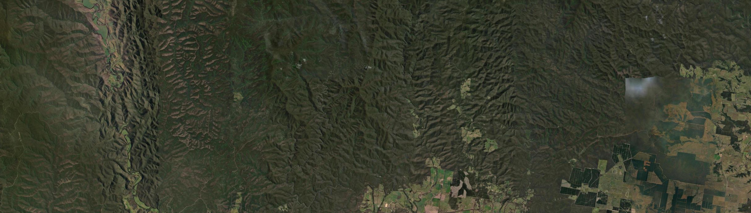 Aerial view of Koorool, VIC