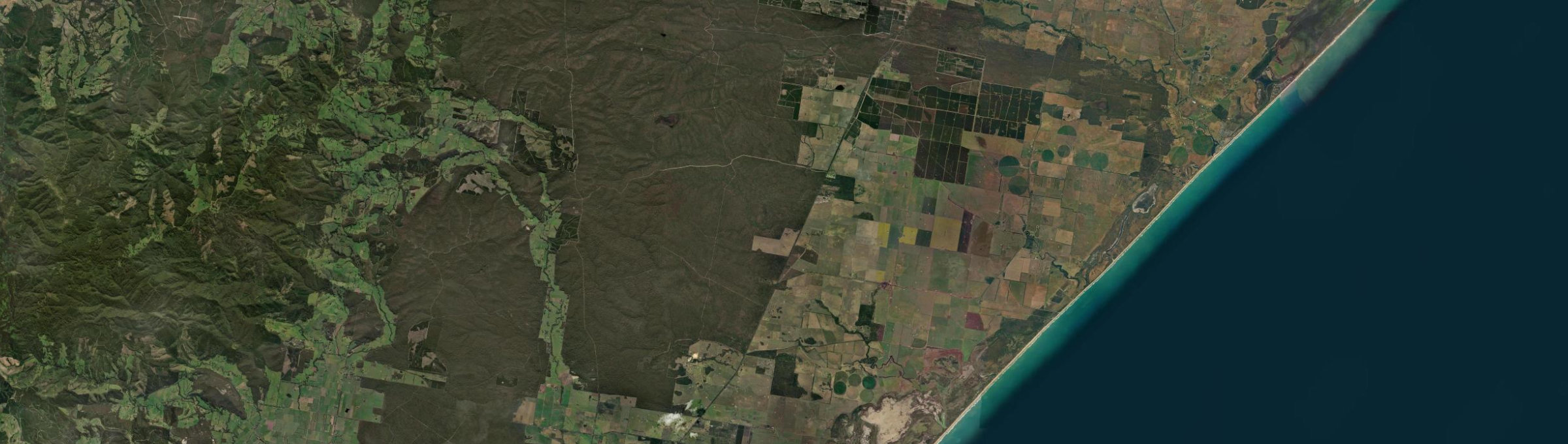 Aerial view of Darriman, VIC