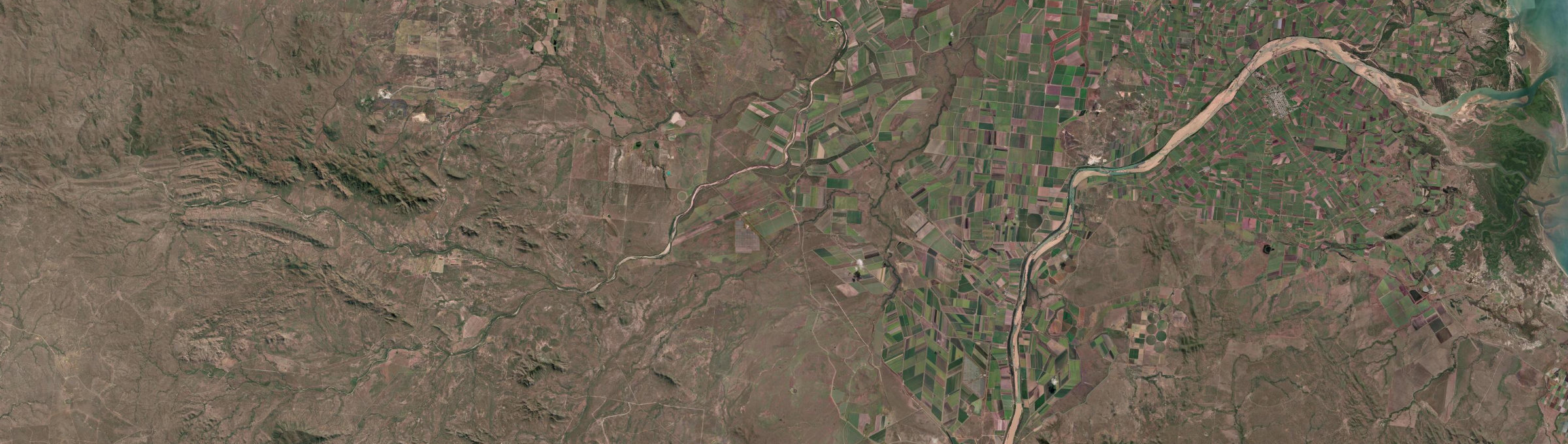 Aerial view of Upper Haughton, QLD