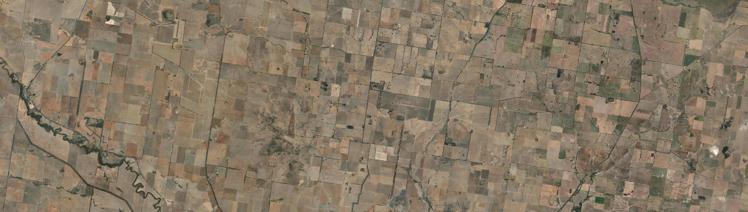 Aerial view of Alma Park, NSW