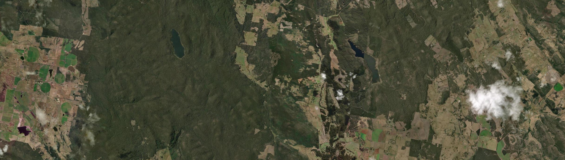 Aerial view of Birralee, TAS