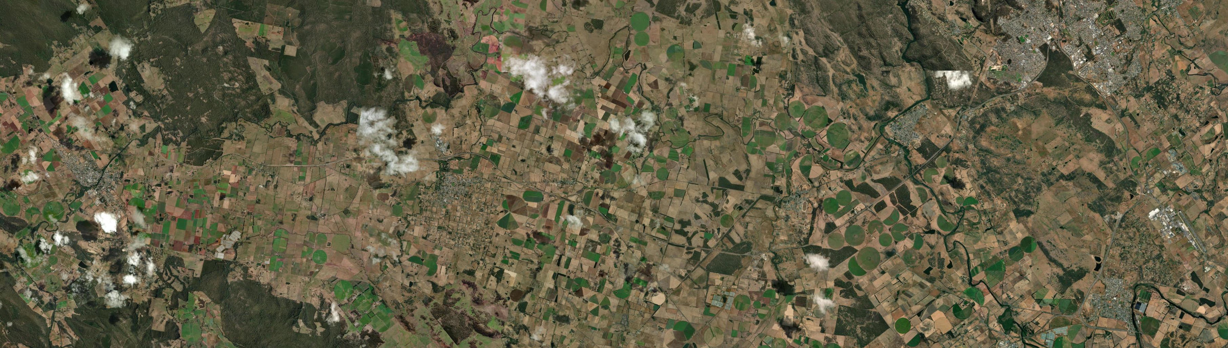 Aerial view of Hagley, TAS