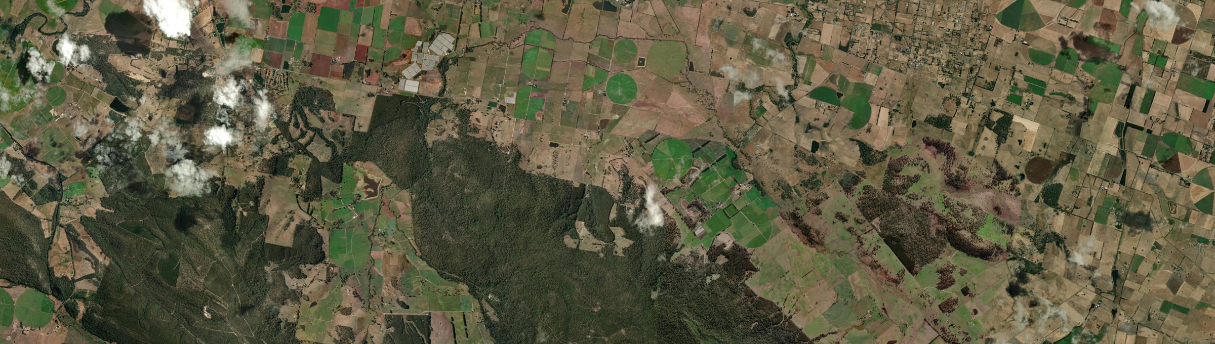 Aerial view of Osmaston, TAS