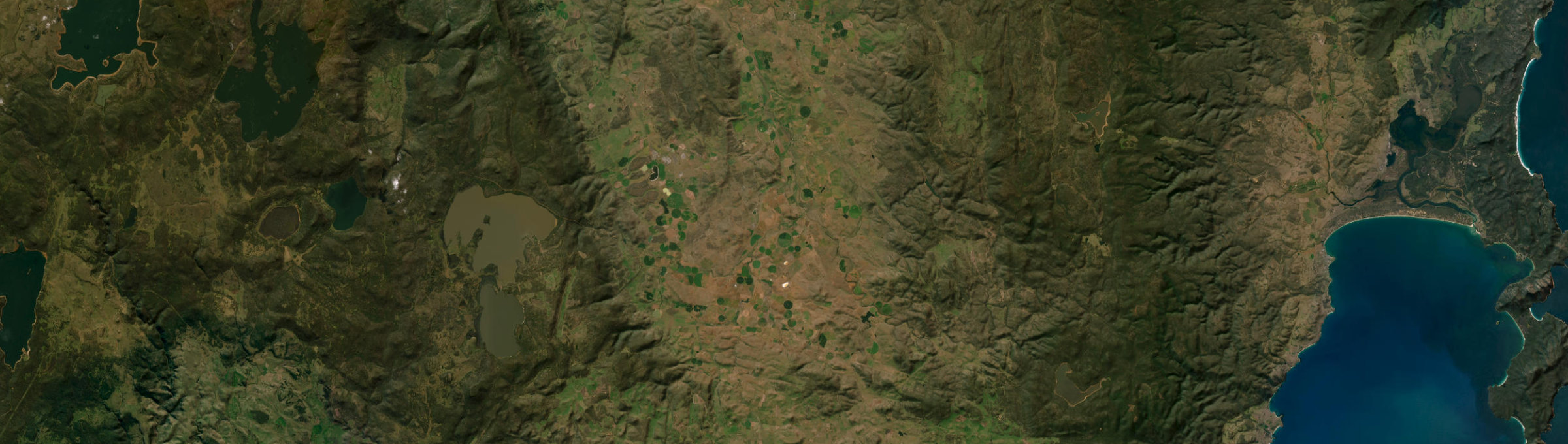 Aerial view of Ross (Tas.), TAS