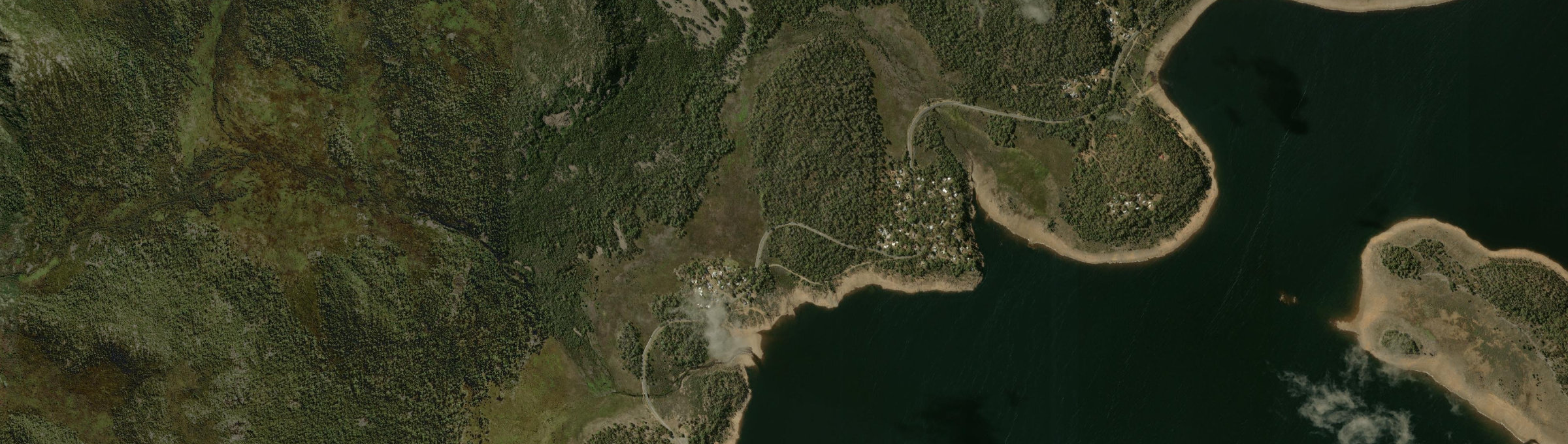 Aerial view of Doctors Point, TAS