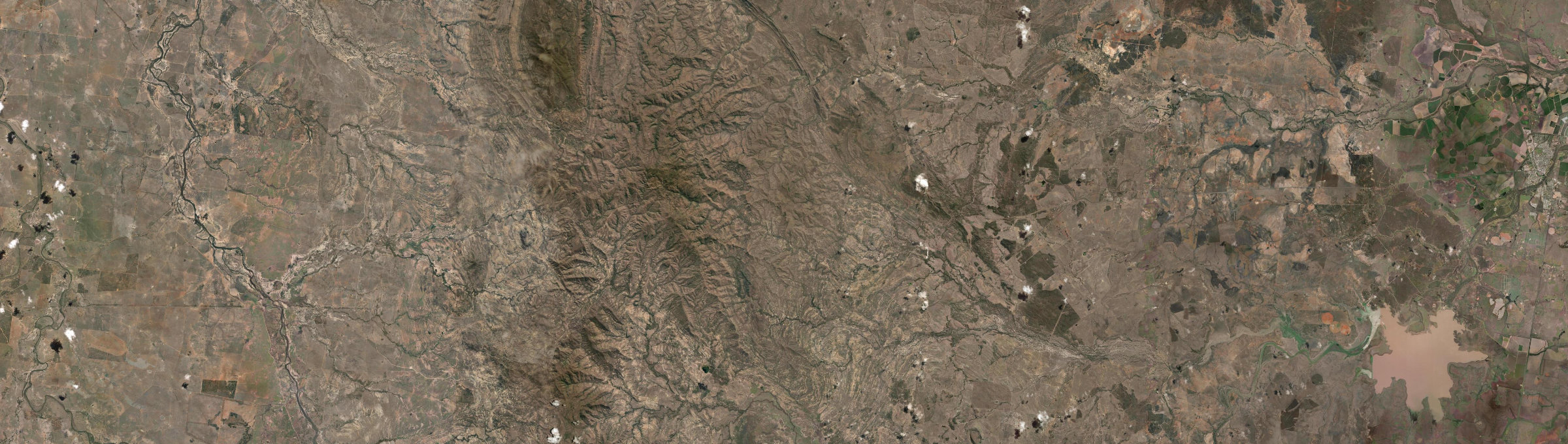 Aerial view of Willows, QLD