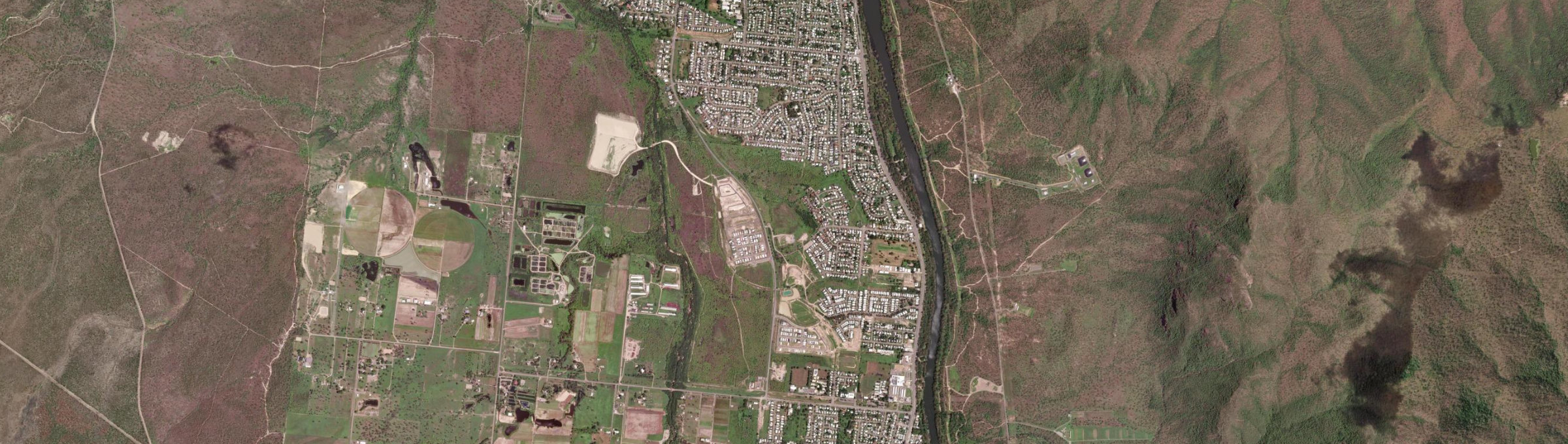 Aerial view of Rasmussen, QLD