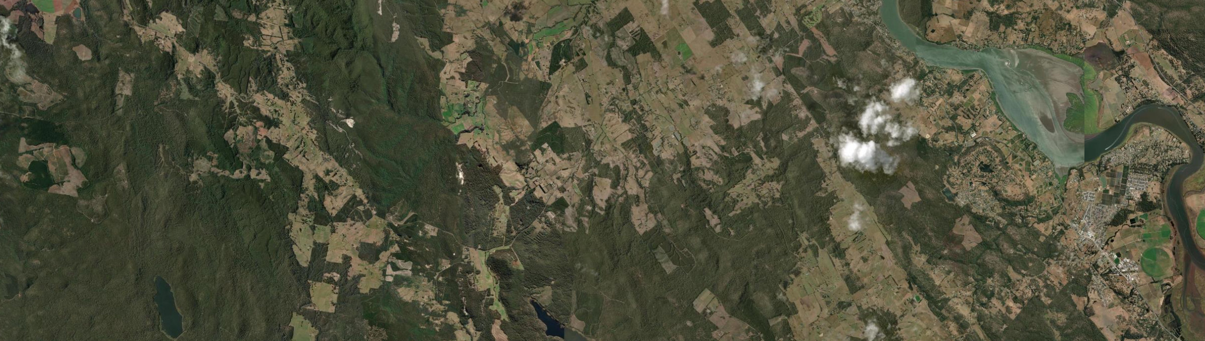 Aerial view of Glengarry (Tas.), TAS