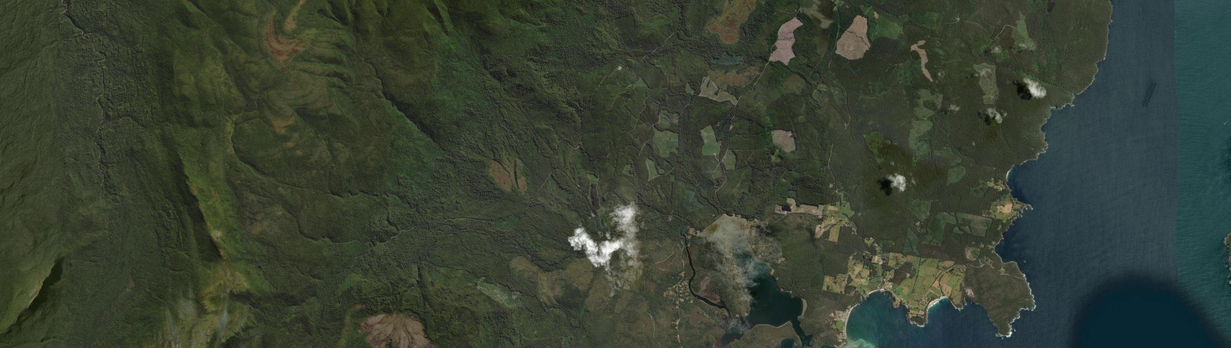 Aerial view of Hastings (Tas.), TAS