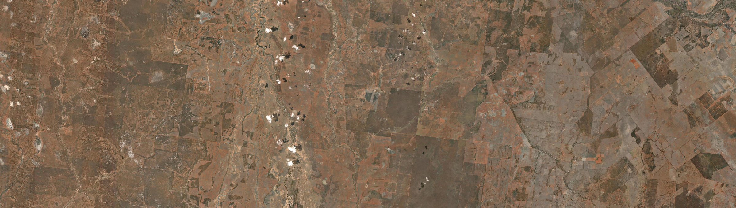Aerial view of Bindebango, QLD