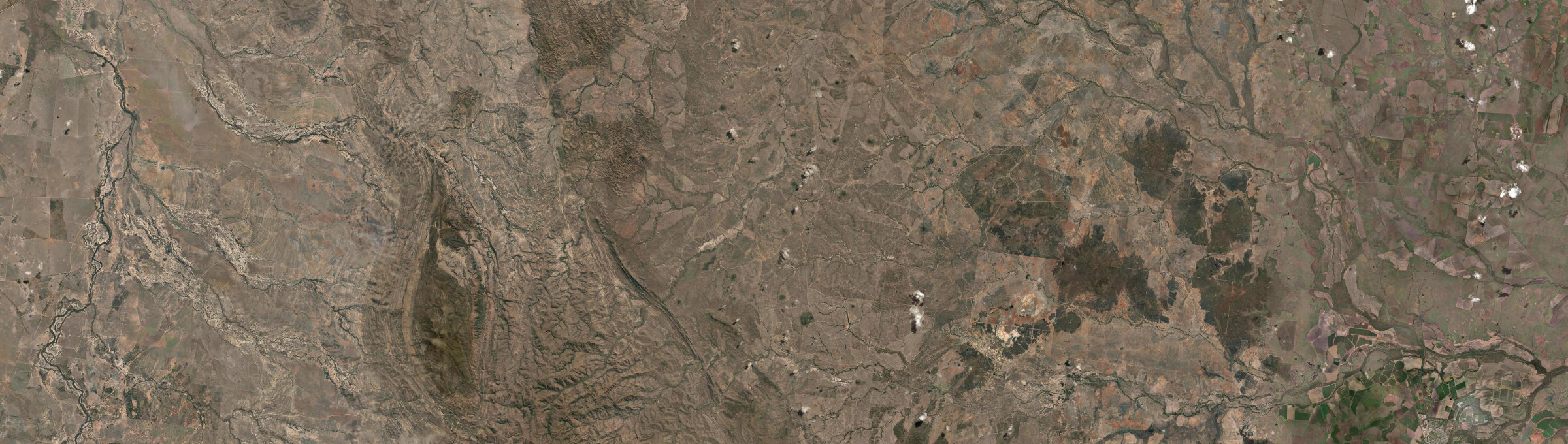 Aerial view of Argyll, QLD